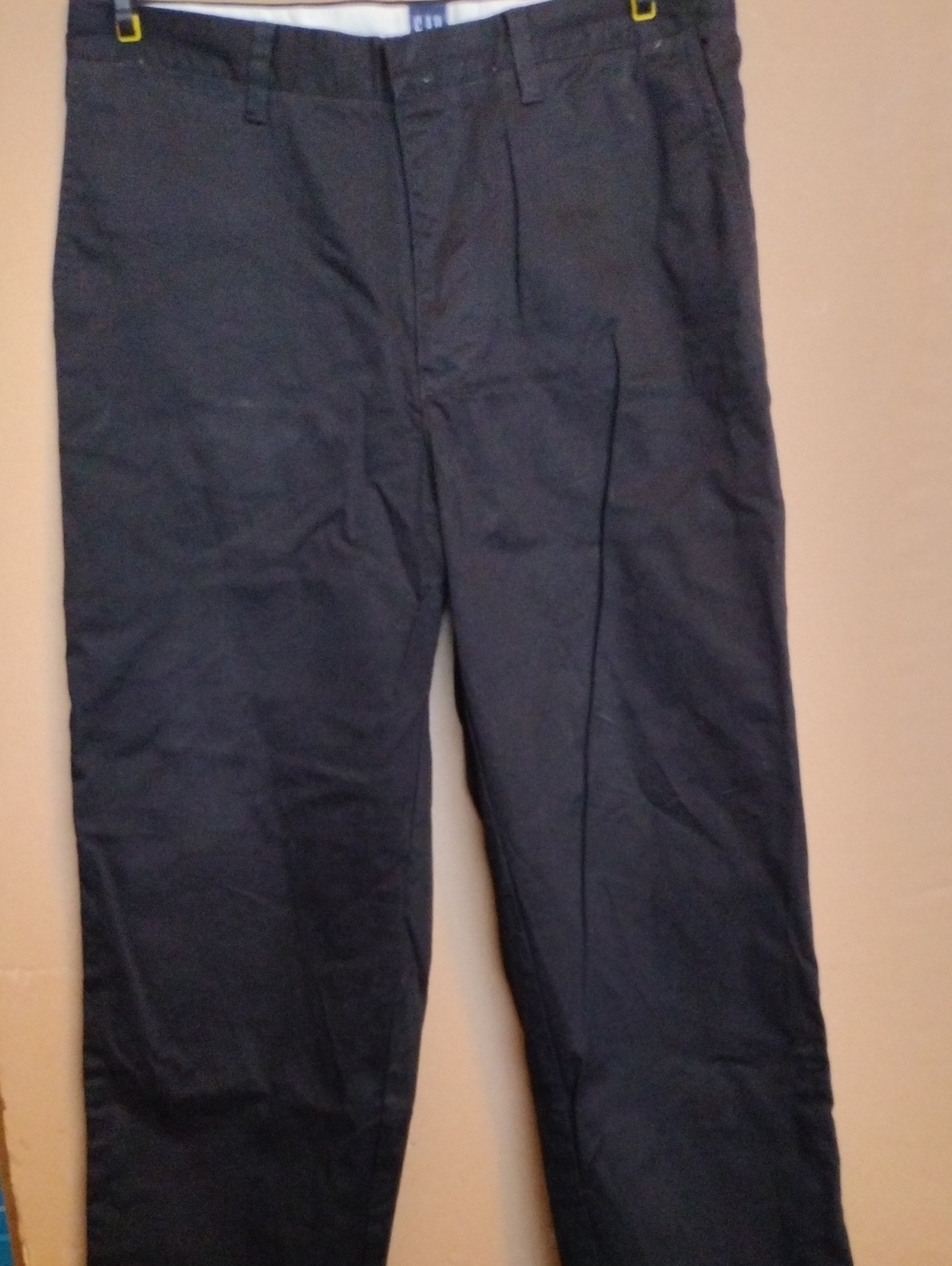 GAP Stretch Men's Black Chino Pants. 34/32